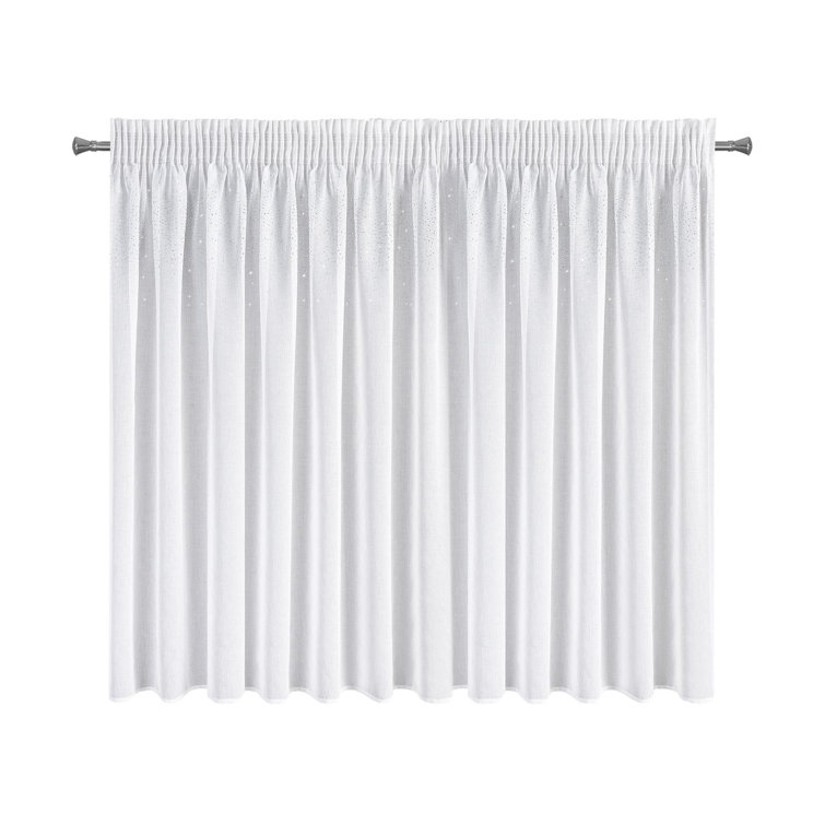 17 Stories Kanan Sheer Slot Top Curtain Panel Wayfair.co.uk